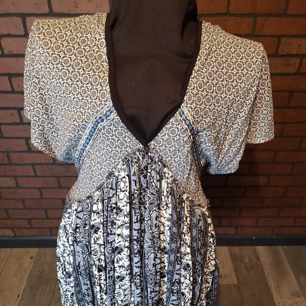 Cousin Earl Boho Baby Doll Dress